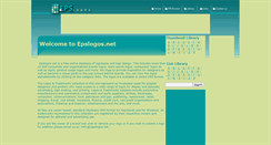 Desktop Screenshot of epslogos.com